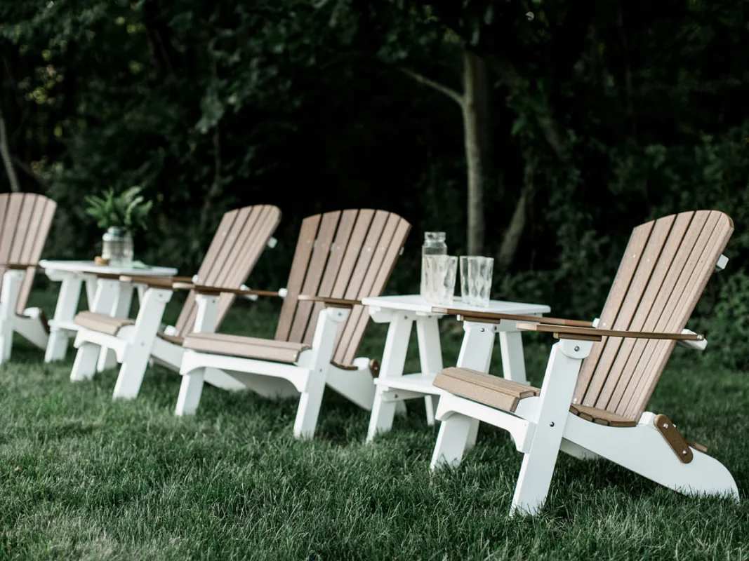 Poly Lumber Folding Adirondacks