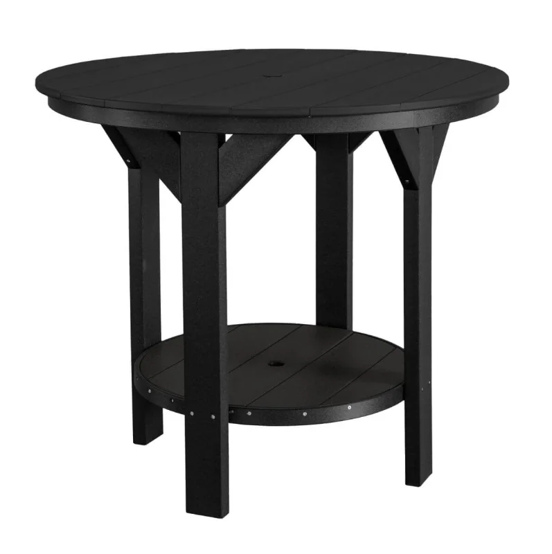 Black Sidra Outdoor Pub Table