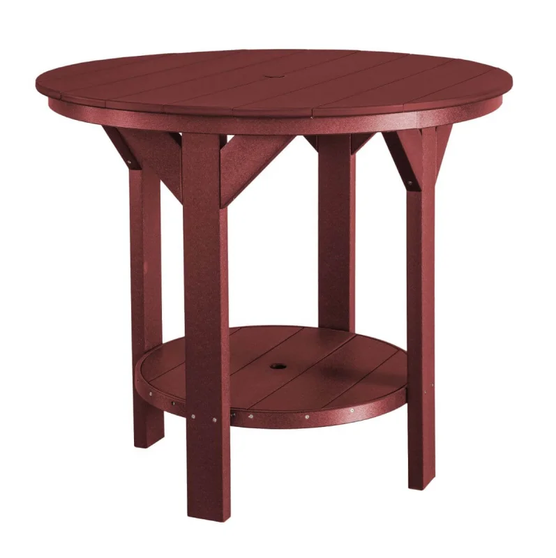 Cherry Wood Sidra Outdoor Pub Table
