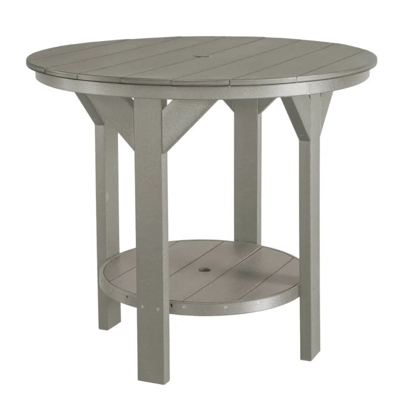 Light Gray Sidra Outdoor Pub Table
