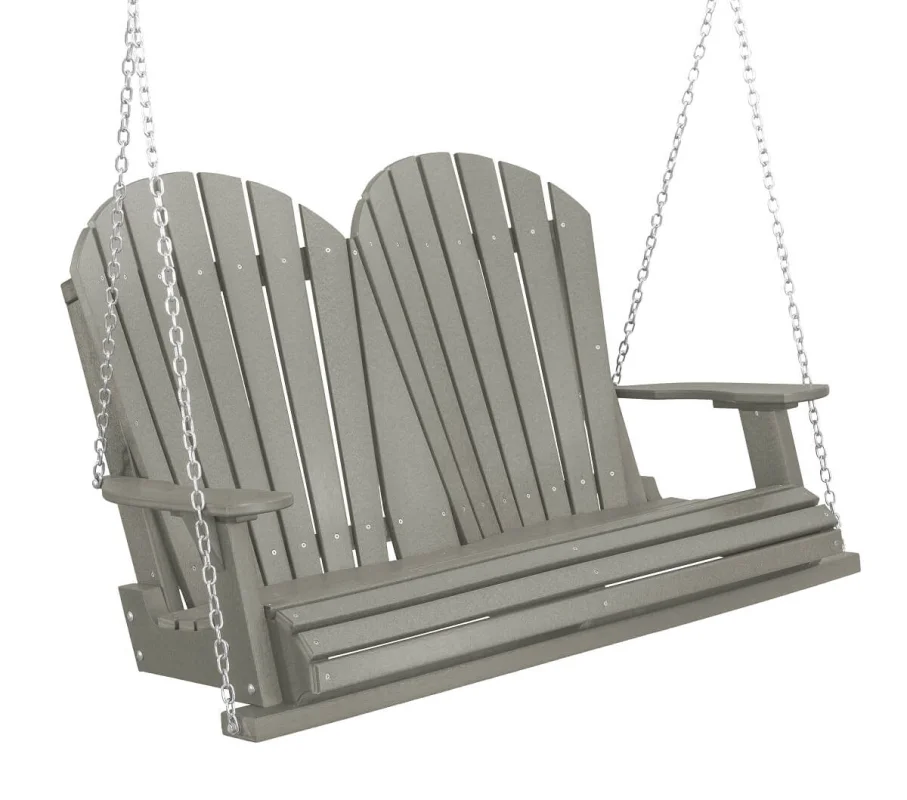 Light Gray Sidra Outdoor Porch Swing