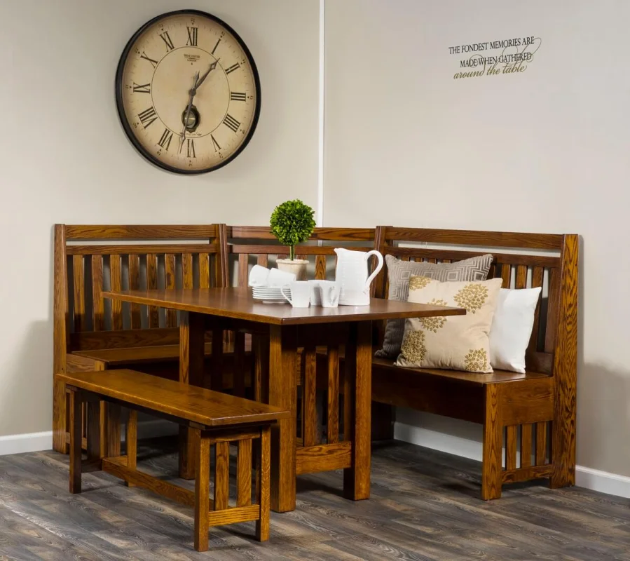 Shown in Quartersawn White Oak
