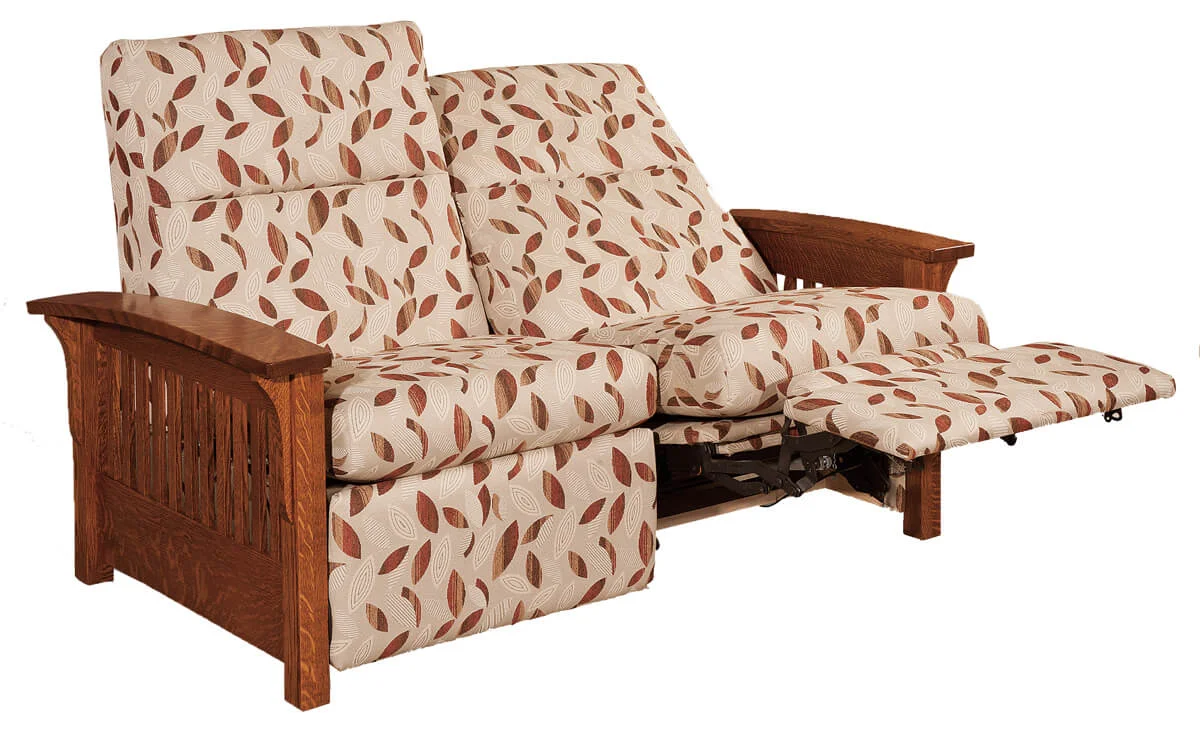 Amish Made Love Seat Recliner