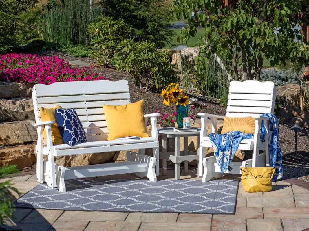 Outdoor Poly Lumber Seating