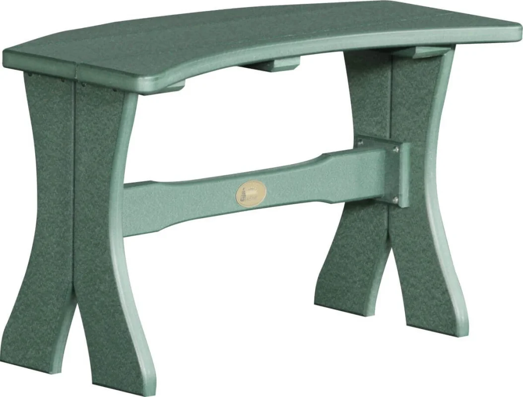 Green Stockton Outdoor Dining Bench