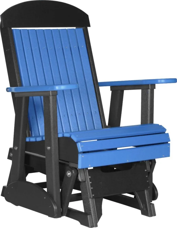 Blue Stockton Outdoor Glider