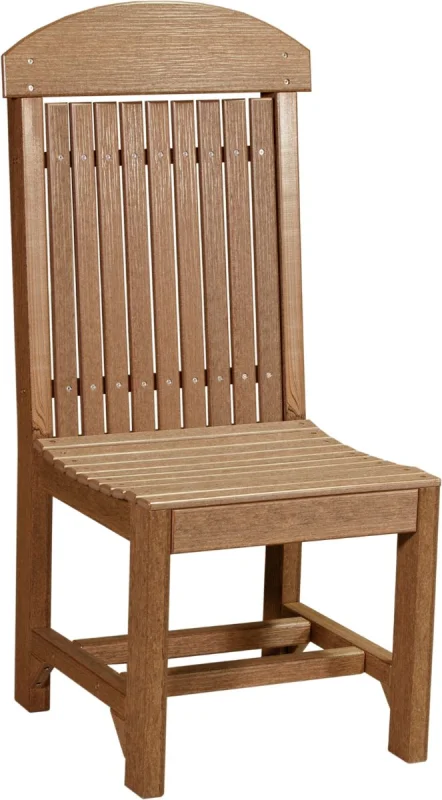 Antique Mahogany Stockton Outdoor Dining Chair