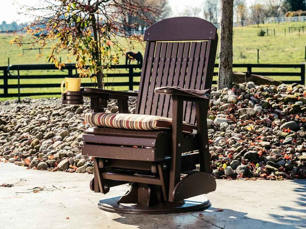 Stockton Outdoor Swivel Glider