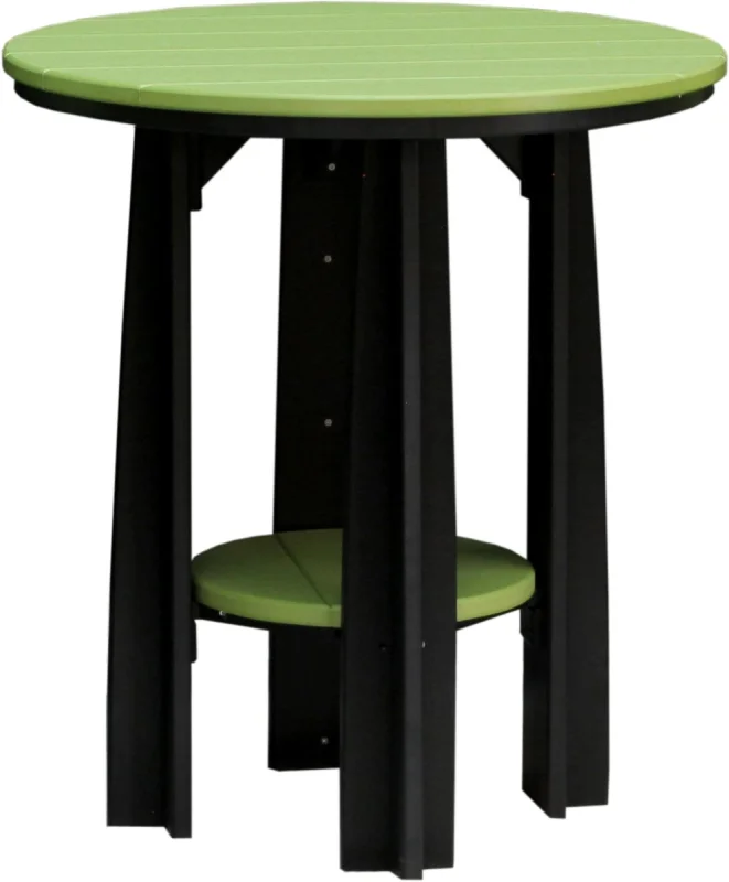 Lime Green and Black Tahiti Balcony Table