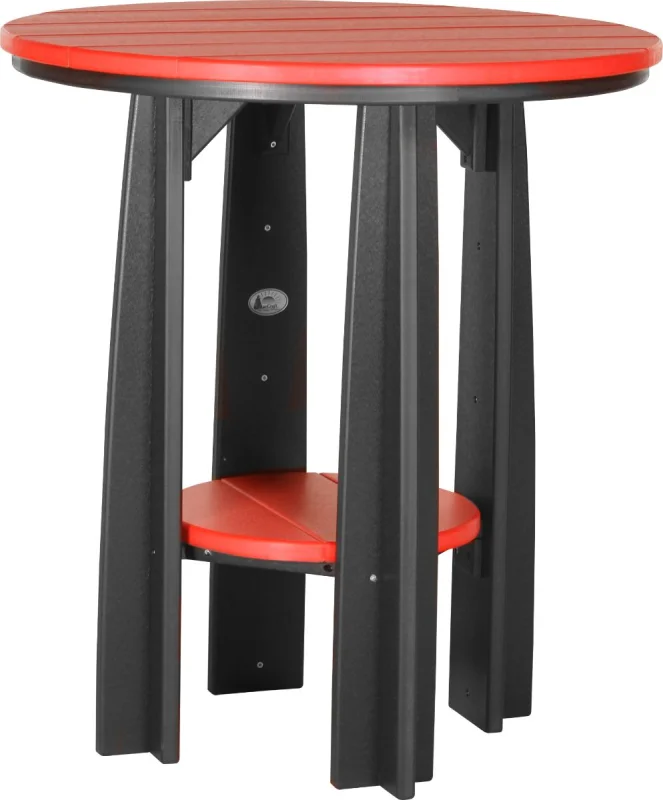 Red and Black Tahiti Balcony Table