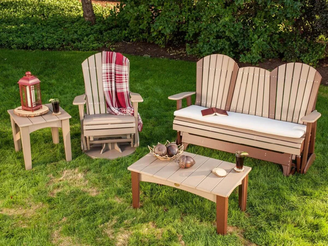 Outdoor Poly Lumber Set