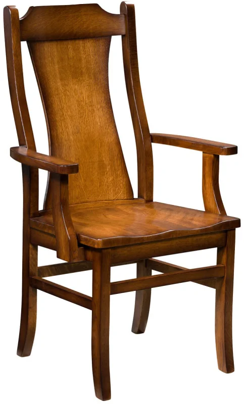 Shown in Quartersawn White Oak