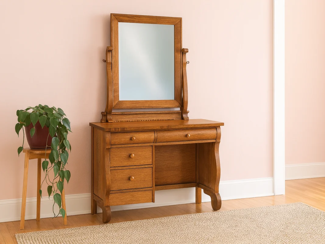 Victoria Sleigh 4-Drawer Vanity