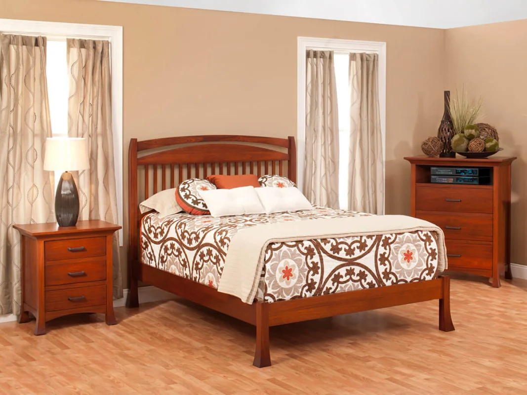 Rustic Cherry Bedroom Set