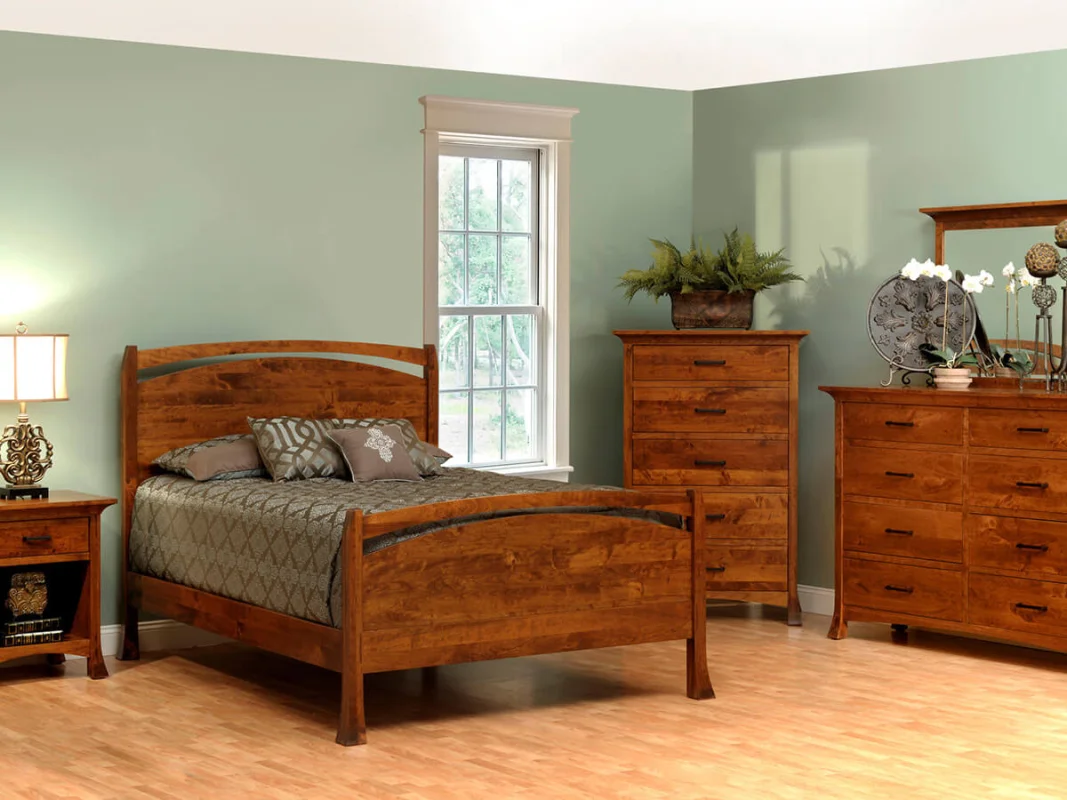Rustic Cherry Bedroom Set