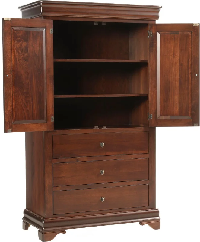Vincennes Armoire-Doors Open