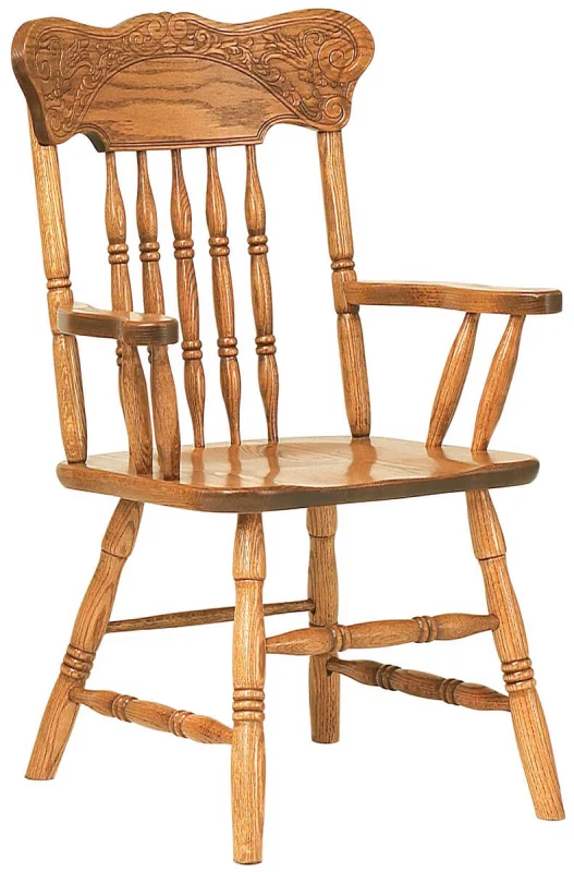 Woodbridge Press Back Arm Chair