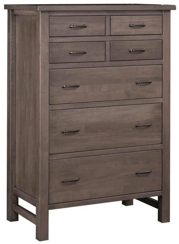 Brown Maple Drawer Chest