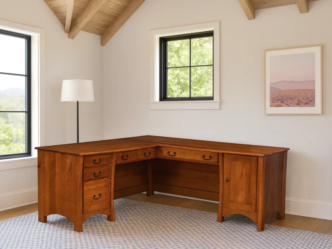 Yutan L-Shaped Desk