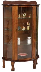 Blue River Amish Curio Cabinet