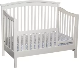 Cossette Daybed in Brown Maple painted white