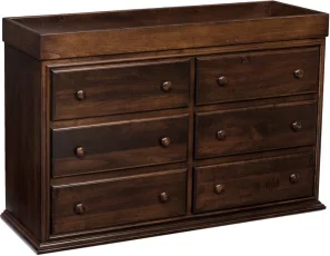 Geneva Child's Dresser converted to changing table