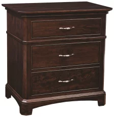 Ada 3-Drawer Nightstand