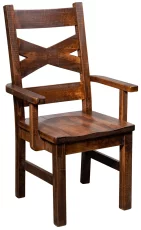 Adairville Rustic Arm Dining Chair