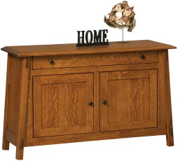 Alaterre Enclosed Console Table with Storage