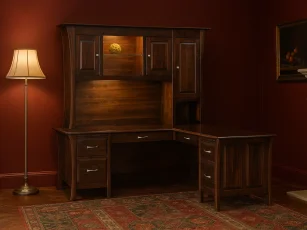 Alix Hutch Top L-Desk