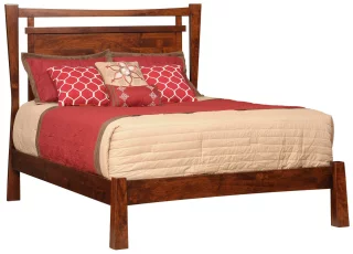 Anacapa Rustic Cherry Panel Bed