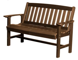 Tudor Brown Aniva Patio Bench