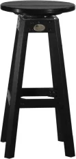 Black Arashi Outdoor Bar Stool