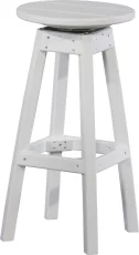 White Arashi Outdoor Bar Stool
