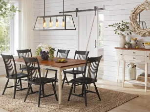Austell Farmhouse Dining Set