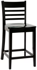 Baldacci Modern Ladder Back Pub Chair