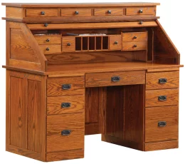 Banker's Roll Top Desk