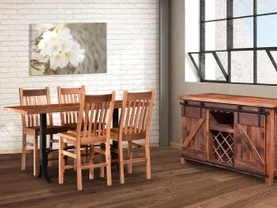 Benton Industrial Bistro Set image 1