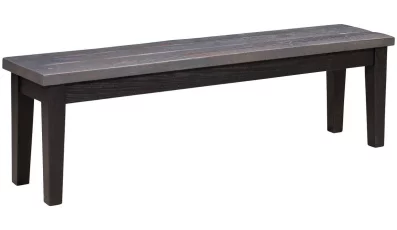 Two Tone Barnwood Bench