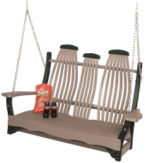 Boracay Rustic Porch Swing