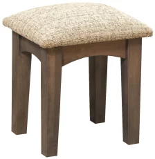 Brown Maple Vanity Bench