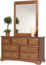 Cambridge 56 Inch Dresser with Mirror