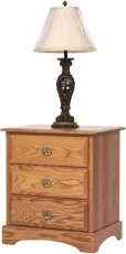 Cambridge Amish Nightstand in Solid Oak