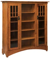 Hardwood Mission Bookcase
