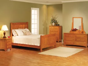 Cascade Locks Oak Bedroom Furniture Set