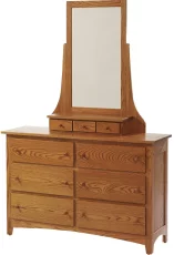 Cascade Locks Mirror Dresser