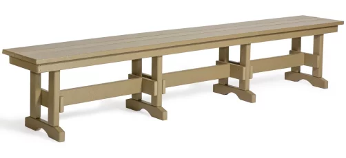Backless Amish Outdoor Bench