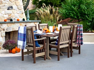 Poly Lumber Patio Dining Set