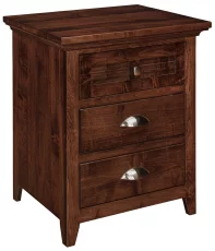 Cerro Gordo 3-Drawer Bedside Table