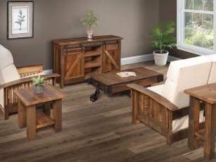 Colebrook Reclaimed Living Room Set image 1